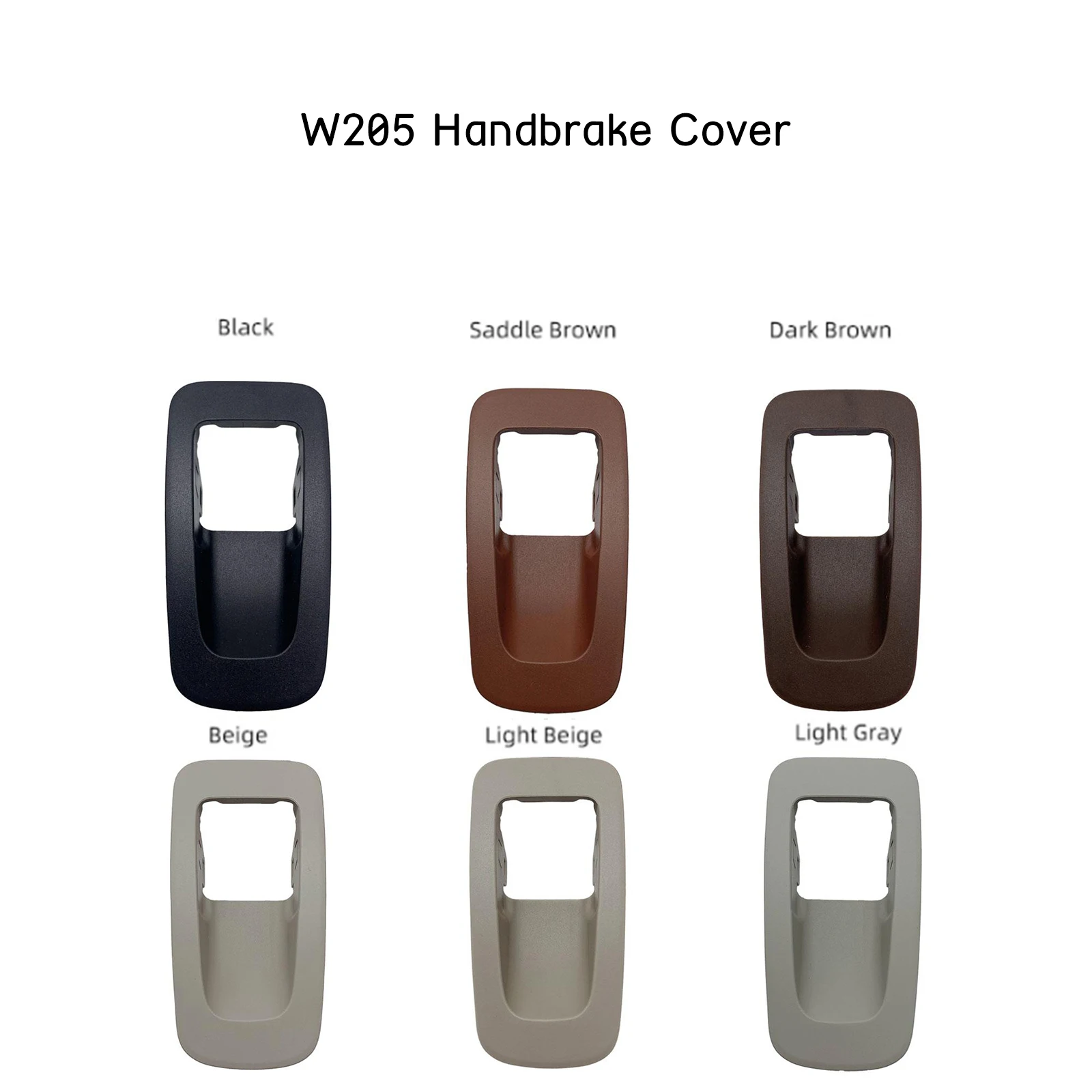 

1pc Interior Handbrake Panel Trim Hand Brake Frame Cover For Mercedes Benz C Class W205 E Class W213 W238 LHD