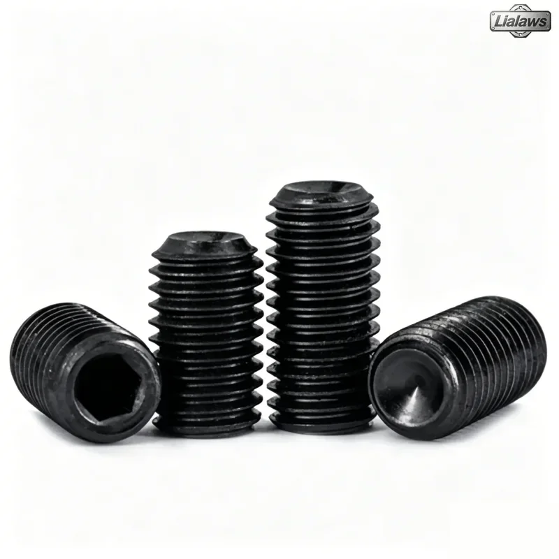 UNC/UNF 12.9 Grade Black Hex Socket Cup Point Set Screws Allen Grub Screw Bolt 2#-56 4#-40 6#-32 8#-32 10#-24 10#-32 1/2-13