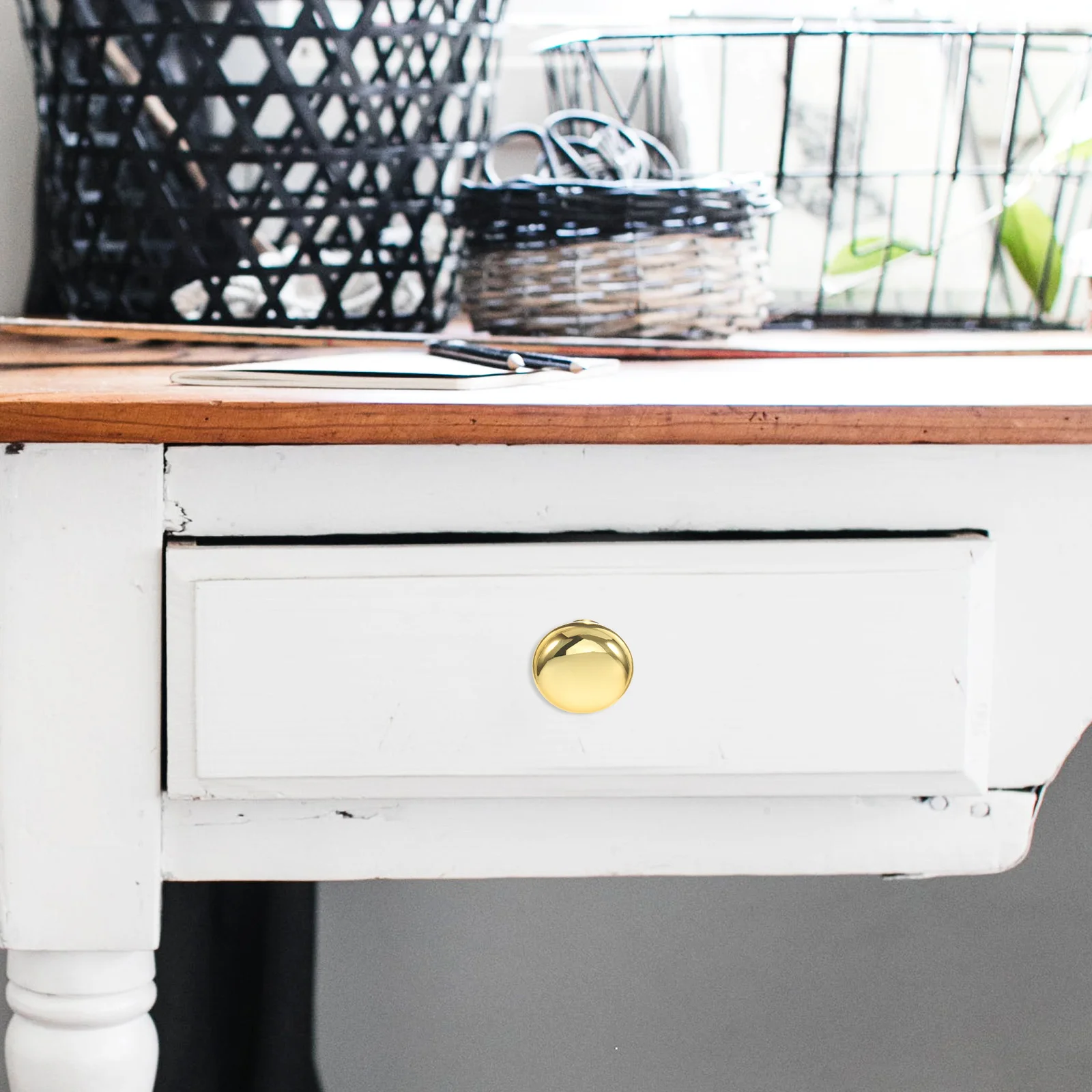 

2Pcs Zinc Alloy Gold Drawer Pulls Modern Minimalist Single Hole Cabinet Handles Vintage Hardware Kitchen Cupboard Furniture