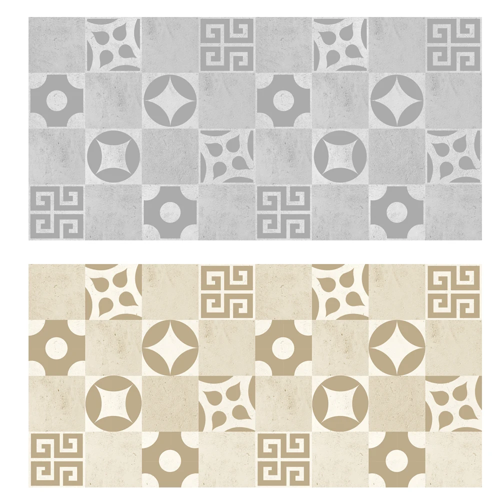 

Geometric Self Adhesive Wallpaper Retro Peel and Stick Waterproof Wall Paper For Kitchen Bedroom Home Decor Vinyl Wall Stickers