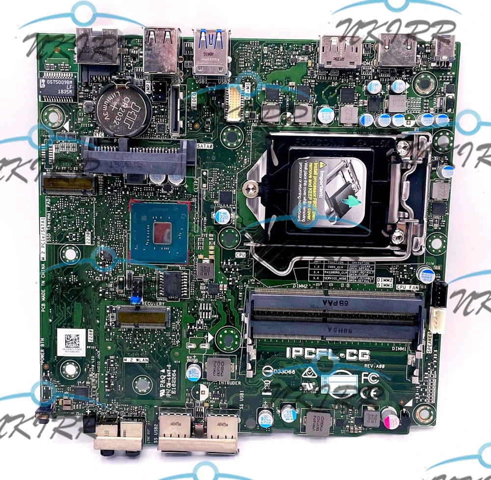 

IPCFL-CG NV0M7 3KWTV 0NV0M7 03KWTV 5YDCW 2N3WF 05YDCW 2N3WF LGA1151 for Dell Optiplex 3060 3070 3060M 3070M MICRO MotherBoard