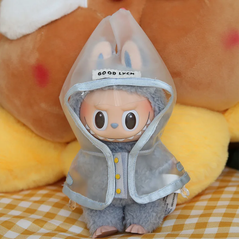 

Transparent Raincoat: A Fashionable Rainproof Equipment Tailored for Beloved Doll Adding Cuteness and Protection