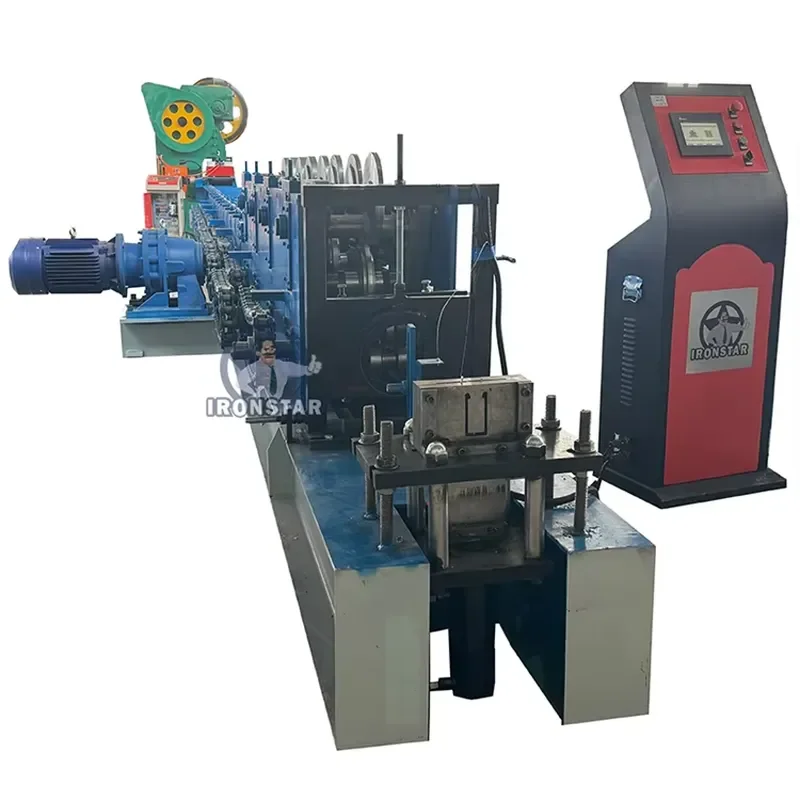 Automatic 41x41 Solar Bracket Roll Forming Machine New & Used Gear PLC Engine Motor Bearing Core Components for Farm
