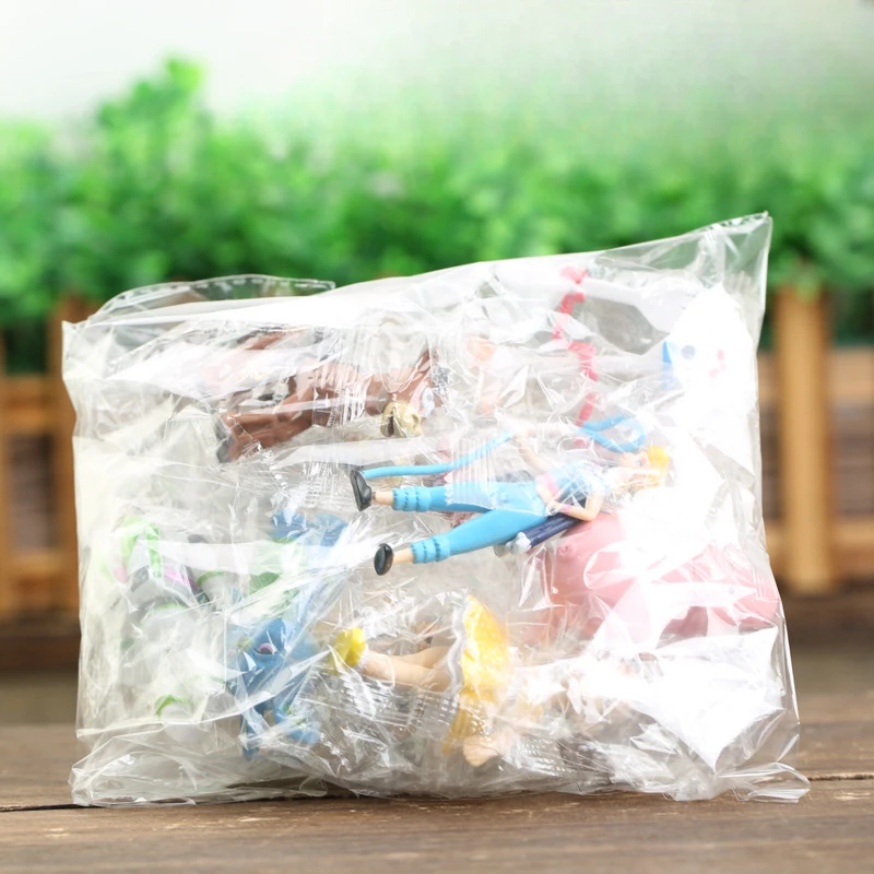 شخصيات ألعاب ديزني من كلوريد البولي فينيل ، وودي ، جيسي ، باز ليير لايت ، بولسي ، موديل ، مجموعة زخرفة سطح المكتب ، هدية عيد ميلاد ، 12 مجموعة