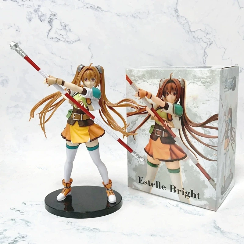 Kotobukiya De Legende van Heroes Trails in The Sky Estelle Heldere Schaal Anime Afgewerkt Model Anime Figuur Beeldje Ornament Speelgoed