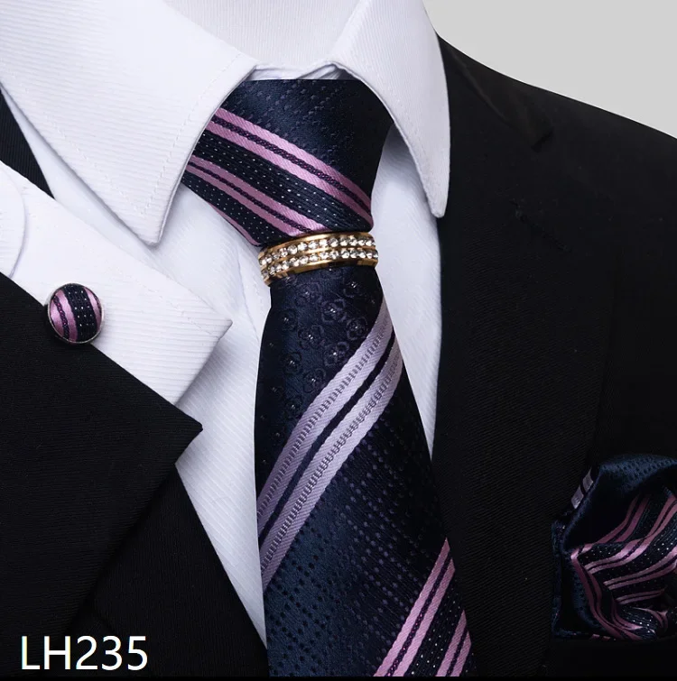 Tile For Men 2024 Men Necktie Woven Jacquard Neck Ties