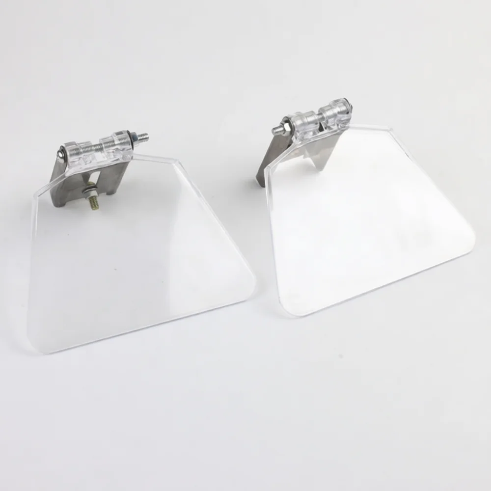 Clear Acrylic Safety Shield For Bench Grinder Protective Guard Baffle Anti Spark Dust Lens Replacement Metalworking Equipment
