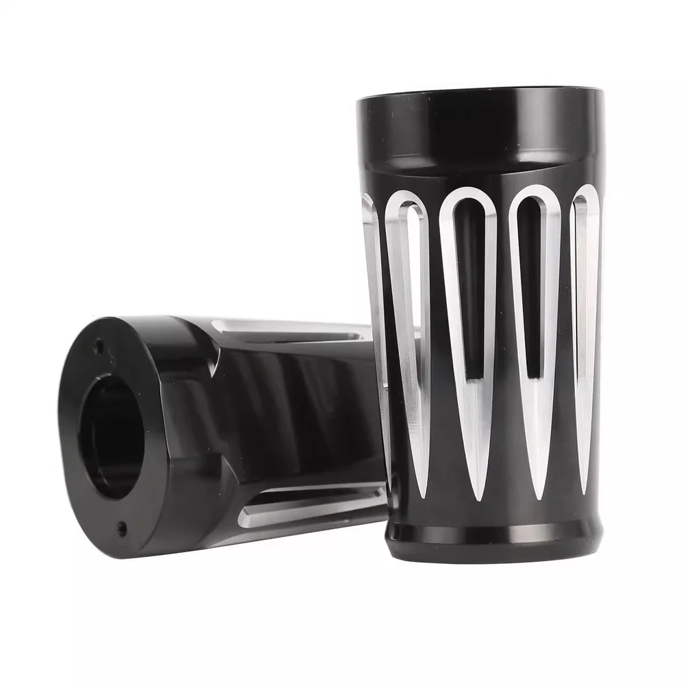 1 Pair Front Fork Shock Cover Shock Tube Buffer Sleeve Shock Decor Cap Shock Absorber Cover Aluminum Alloy Motorcycle Parts