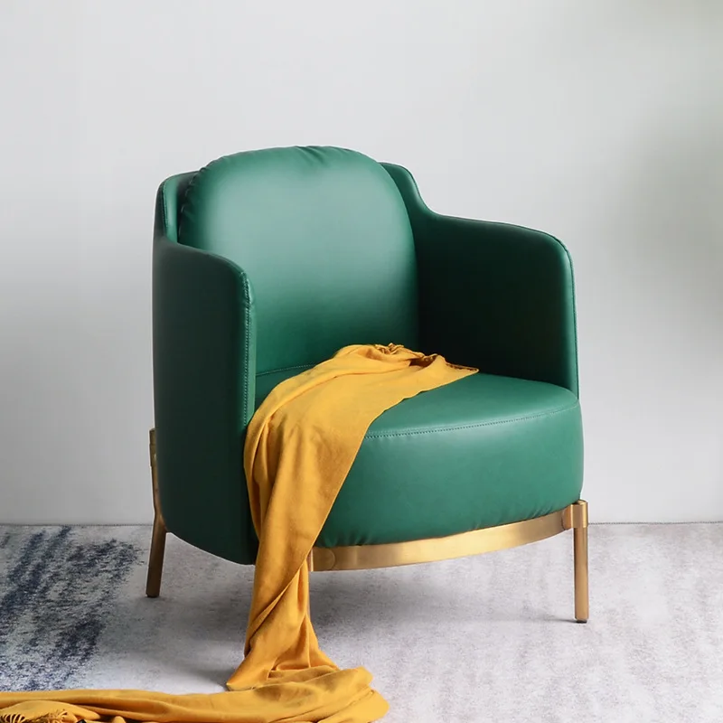 

Парикмахерский диван для гостиной, корейский Круглый Угловой Столик, Европейский салон, Парикмахерская, скандинавские стулья, библиотека, мебель для парикмахерской