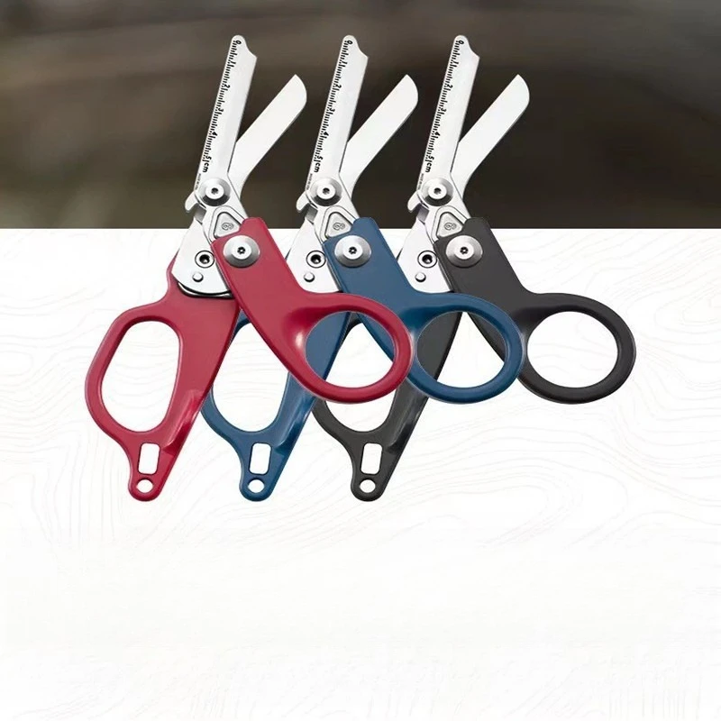 

Складные ножницы, тактические ножницы для оказания первой помощи, ножницы Raptors, уличные тактические складные плоскогубцы, ножны K