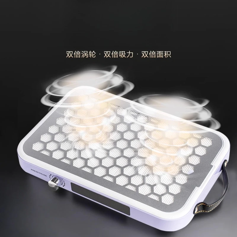Nail cleaner Brushless double turbine Japanese low noise nail cleaner High power dust collector