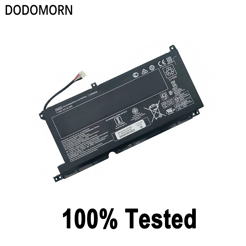 Imagem -04 - Dodomorn Nova Bateria Pg03xl para hp Pavilion Gaming 15-dk Dk0003nq 15-dk0020tx 15-ec 15-ec0000 Omen 5x Fpc52 Hstnn-db9g L484302b