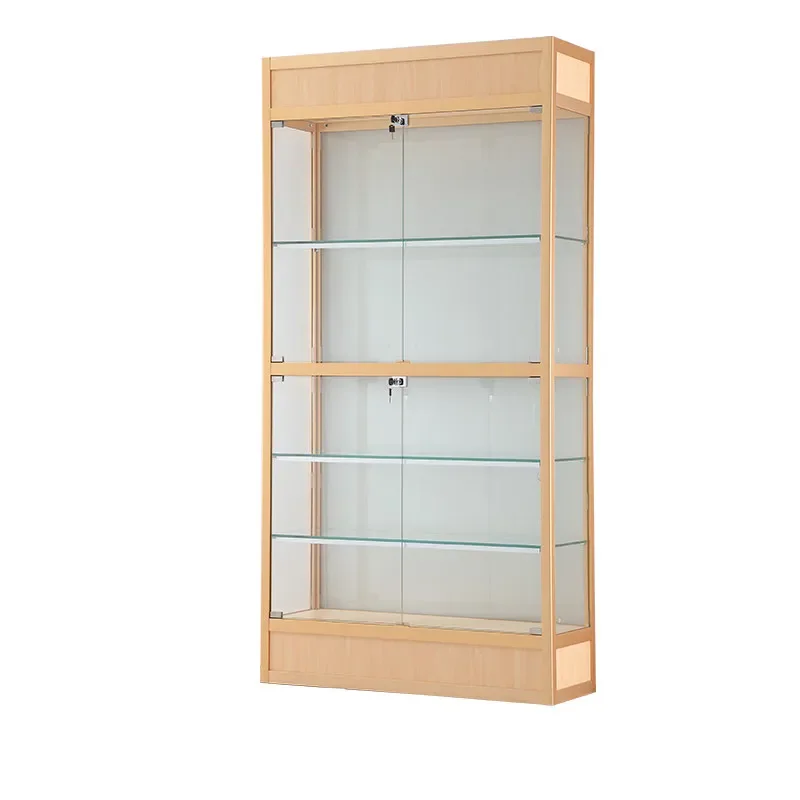 Glass Display Cabinet Company Product Sample Ornament Trophy Medal  Stand Figure Model