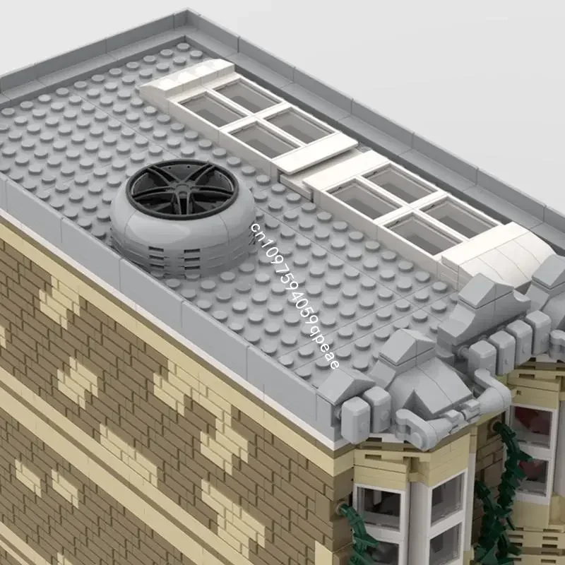 جديد 2371 قطعة مدينة الساخن عرض الشارع Moc وحدات سانفرانسيكو نموذج منزل لغز مخصص لتقوم بها بنفسك الأفكار الإبداعية لعبة طفل هدية عيد ميلاد #2