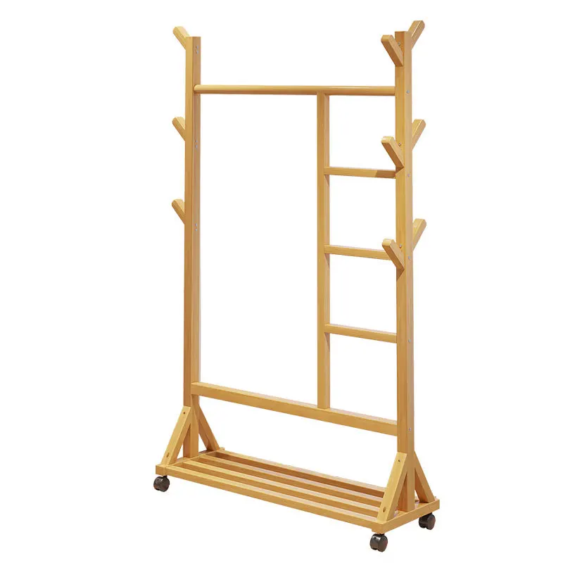 

Hanging hanger floor-to-ceiling bedroom creative rack bold home space cost-effective