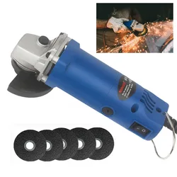 Mini Angle Grinder 6 speed Electric Angle Grinder 220V Polishing Machine Cutting Grinder Electric Angle Grinder Polishing