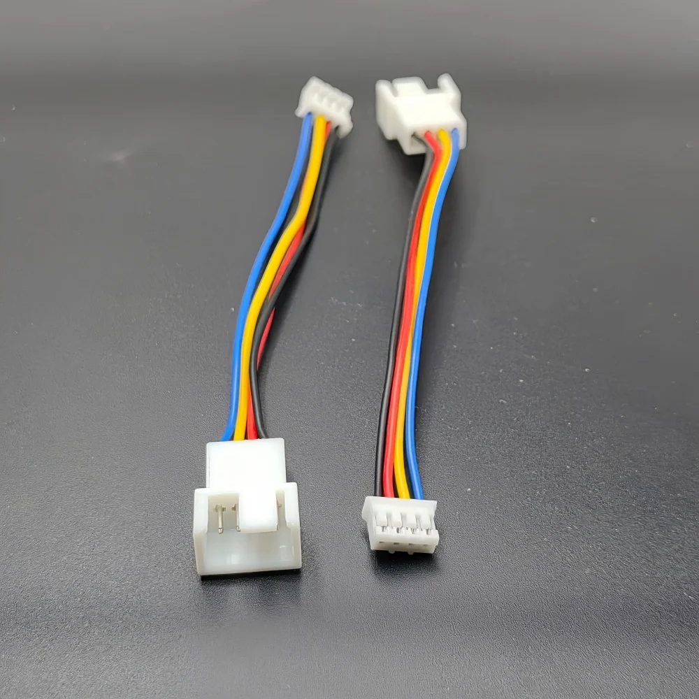 PC Graphics card Motherboard PWM MINI 4Pin PH2.0 To 4Pin Fan Cable Connector Adapter 1 to 2 Y Splitter 4Pin to daul 2X4Pin