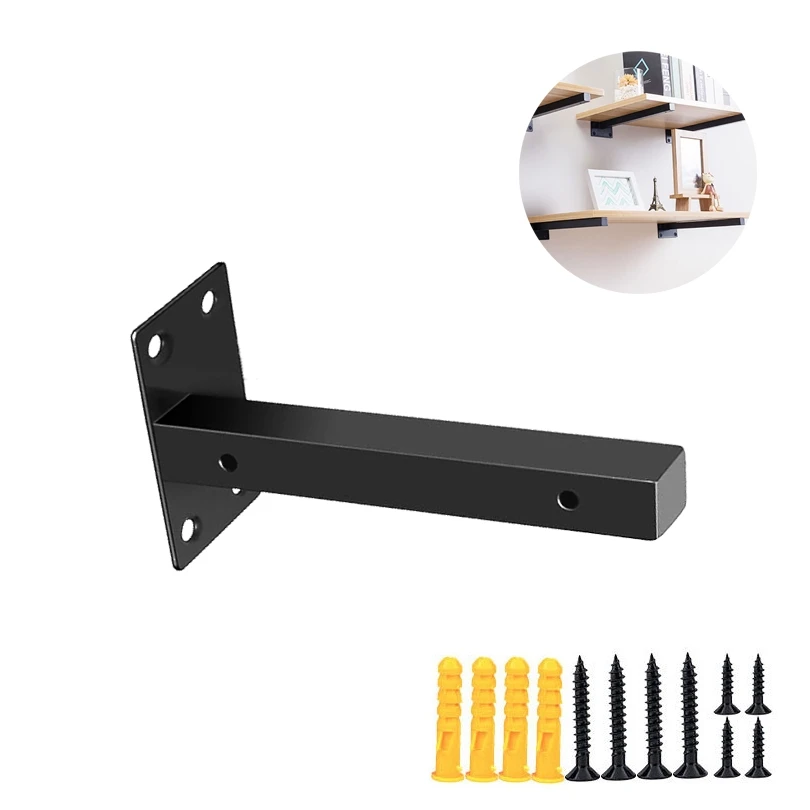 

1pc 250mm Shelf Brackets Wall Shelves Wall Mount Support Bench Board Table Shelf Storage Racks Furniture Hardware Commonly