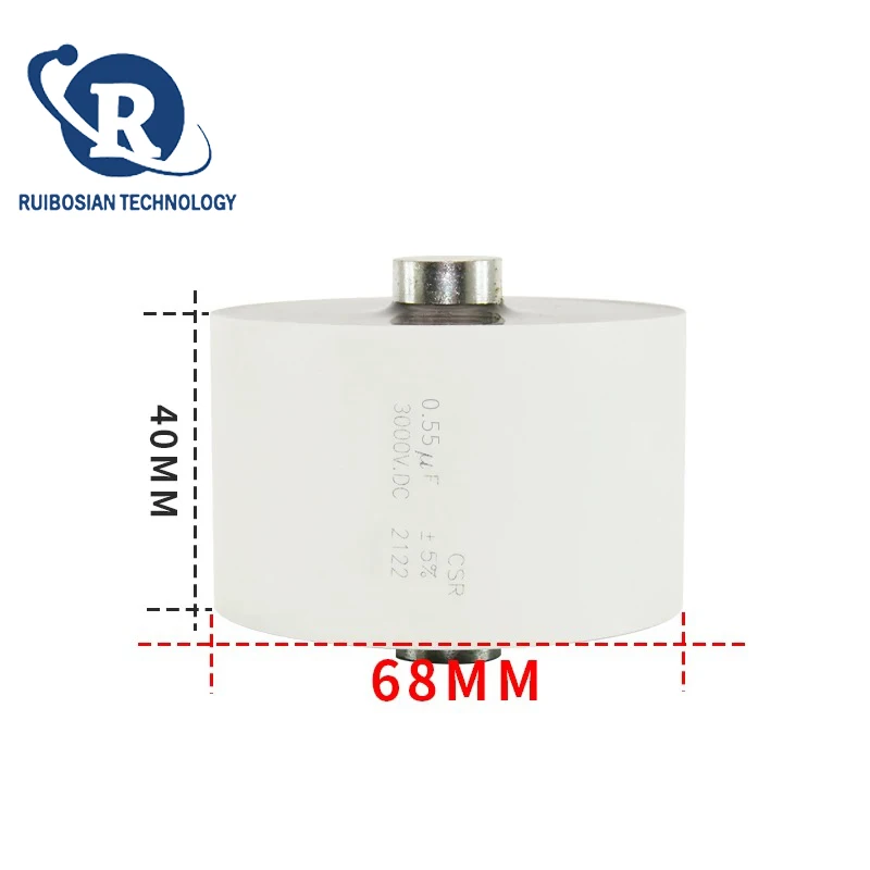 고주파 대전류용 3000V 0.44UF 0.47UF 0.55UF 0.7UF 1.0UF 공진 필름 커패시터