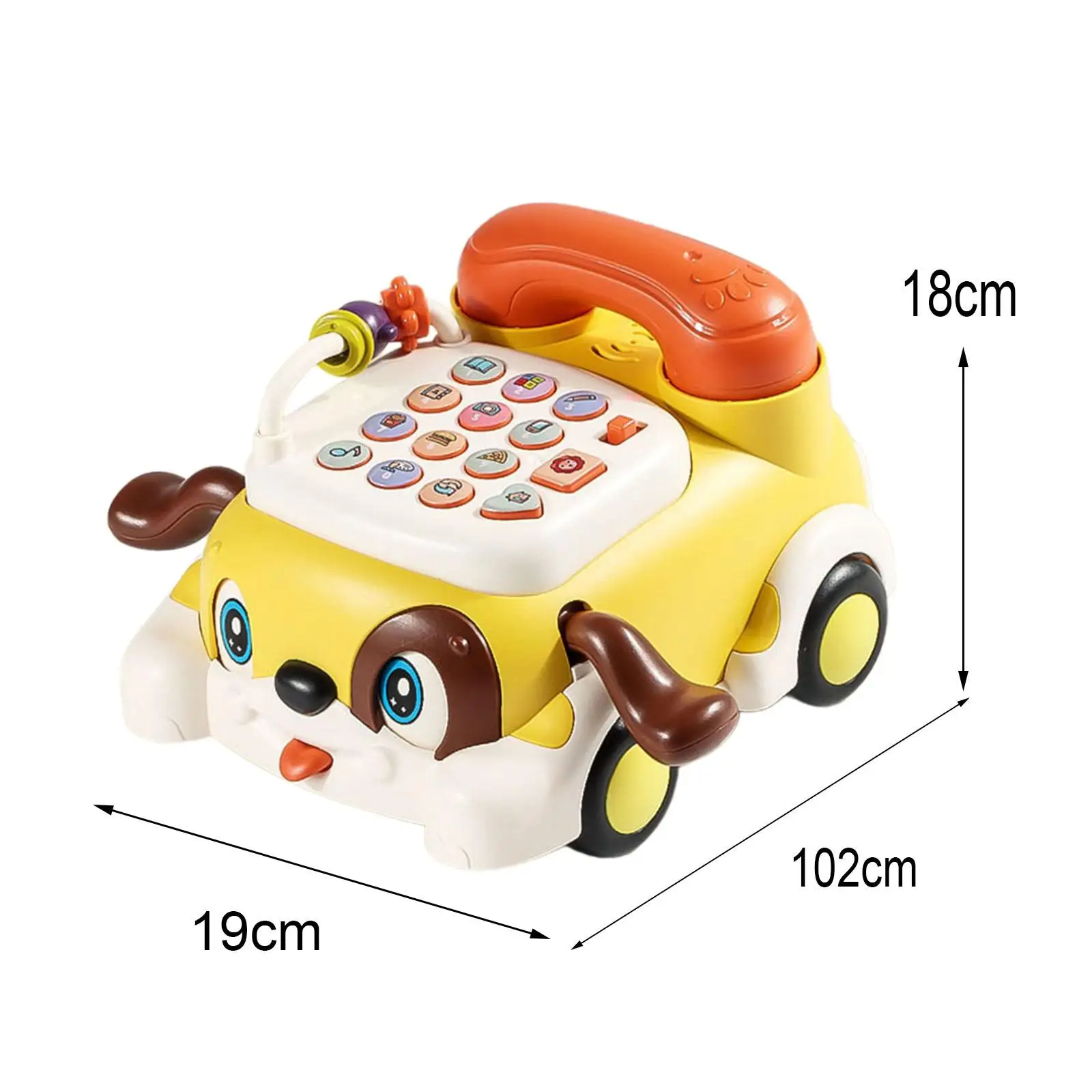 Simulation Phone Toys Creative Early Education Learning Toys Story Toy Mobile Phone Toy for Baby Boy Girls Kids Festival Gift