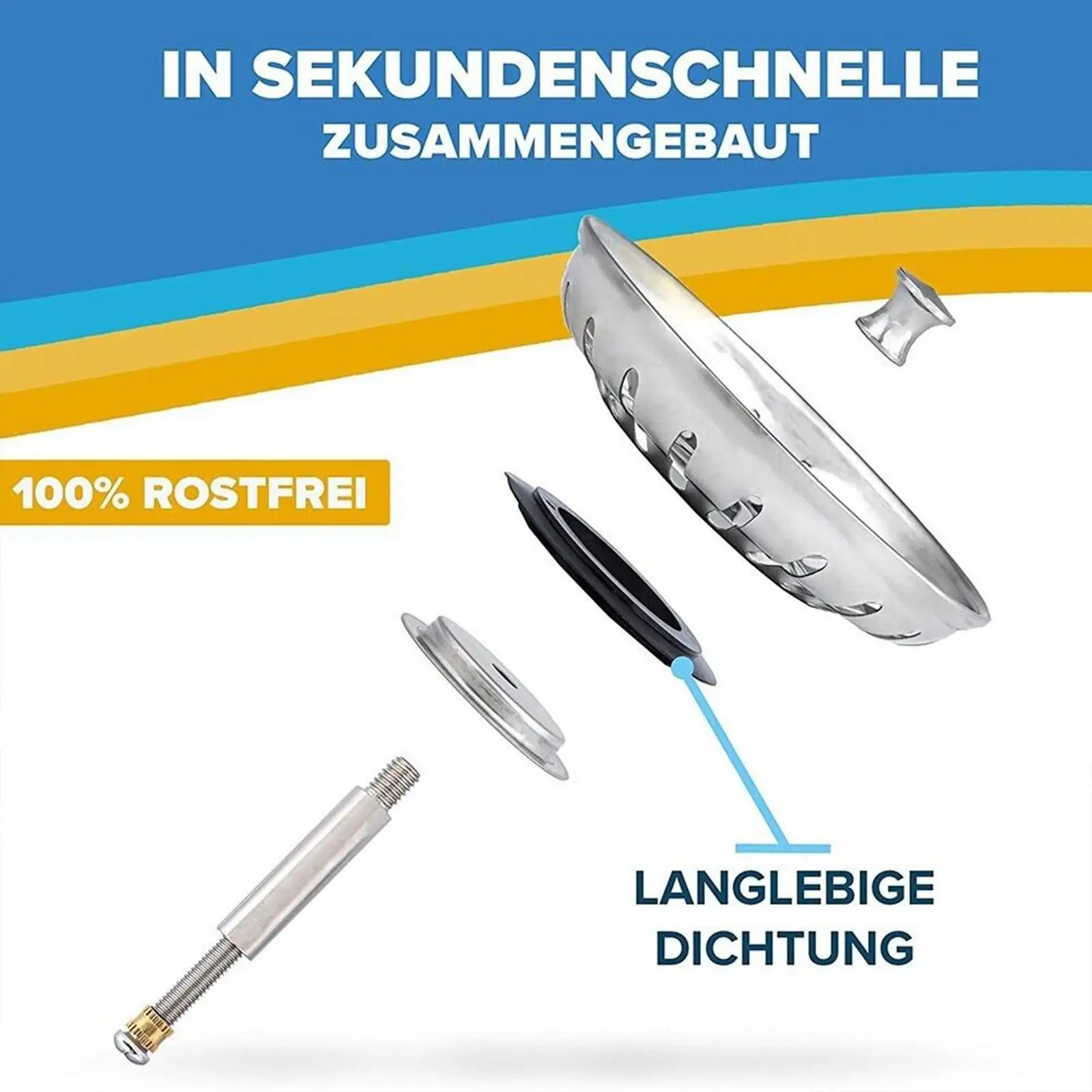 الصلب استبدال مصفاة 79/82 مللي متر المطبخ سدادة حوض تجفيف التوصيل ليتش تصفية المياه بالوعة سلة سلالة النفايات #3