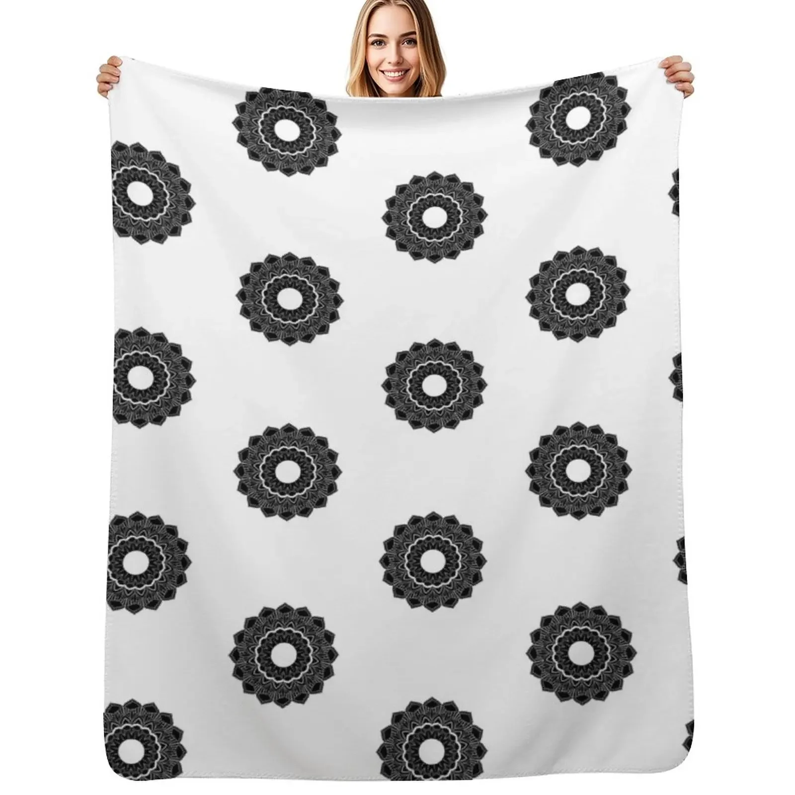 

Mandala of Destruction Throw Blanket blankets and throws Personalized Gift Luxury Blanket