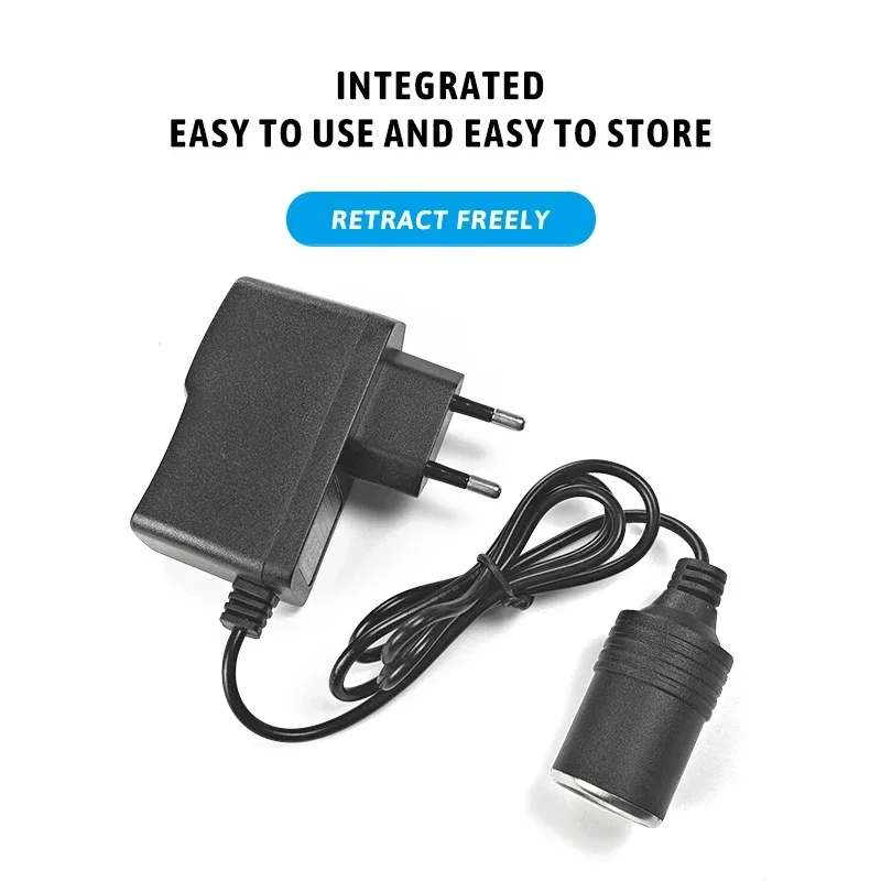 Power Supply AC DC Inverter 12V 220V Power Converter 12V 1A Cigarette Lighter Car Power Adapter Charger EU US Plug