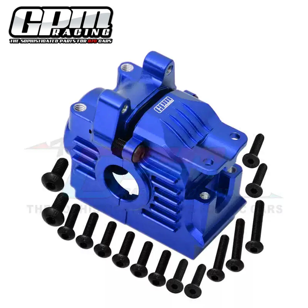 GPM for Traxxas 1/7 XO-1 1/10 Rustler Hoss Stampede Slash 4X4 VXL RC Car Metal Rear Differential Gearbox Case Housing 6880 6789