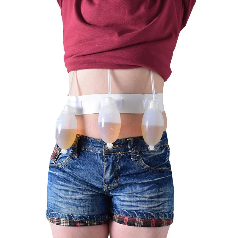 

Female Breast Fixation Belt Blood Pressure Drainage Ball Fixation Strap Adjustable with Four Fixation Points Heath Care 100CM