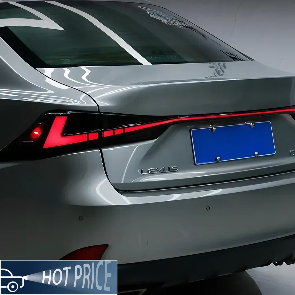 

Для Lexus Is250 2013-2022 автоматические задние фонари, обновленный задний фонарь, динамический стример, аксессуары, светодиодные автомобильные задние фонари в сборе