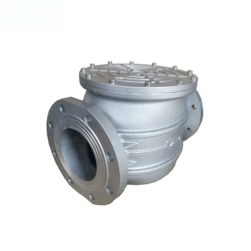 Industrial Aluminium Alloy Gas Valve WFM125F Flanged DN125 50m Filtration Accuracy for Boiler Burner LPG Natural Gas System