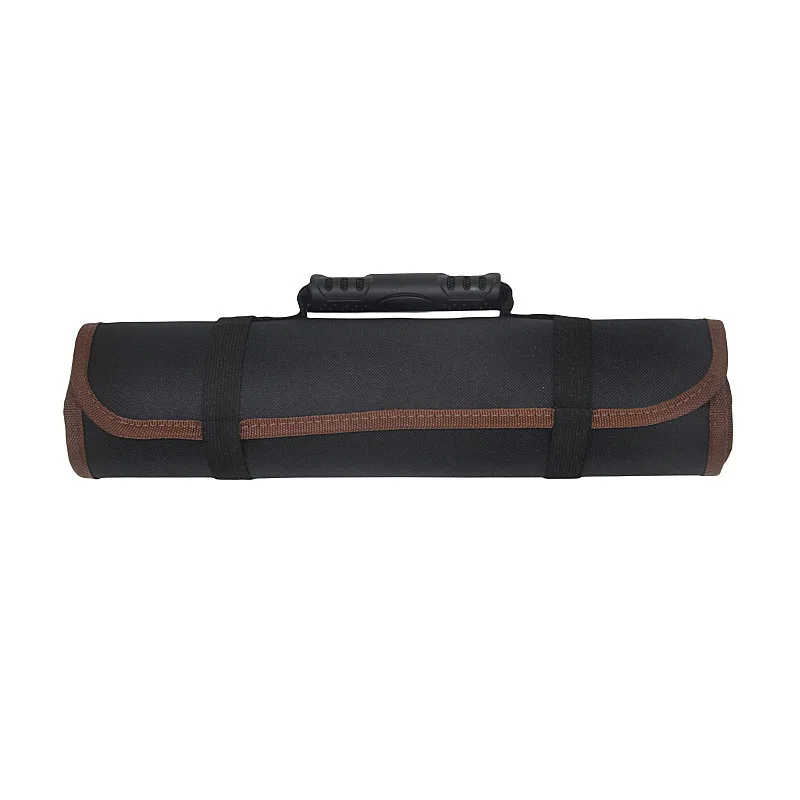 1PC Tool Roll Bag Heavy Duty Roll Up Tool Bag Wrench Roll Multipurpose Tool Organizer Bag for Electrician Folding Tool Bag image 6