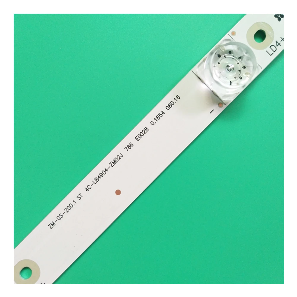 LED backlight 4 LED S is applicable to TCL D49A620U B49A81S-UD 49P3 49P3C 49P3F 4C-LB4904-HR06J HR07J 49HR330M04A2 V