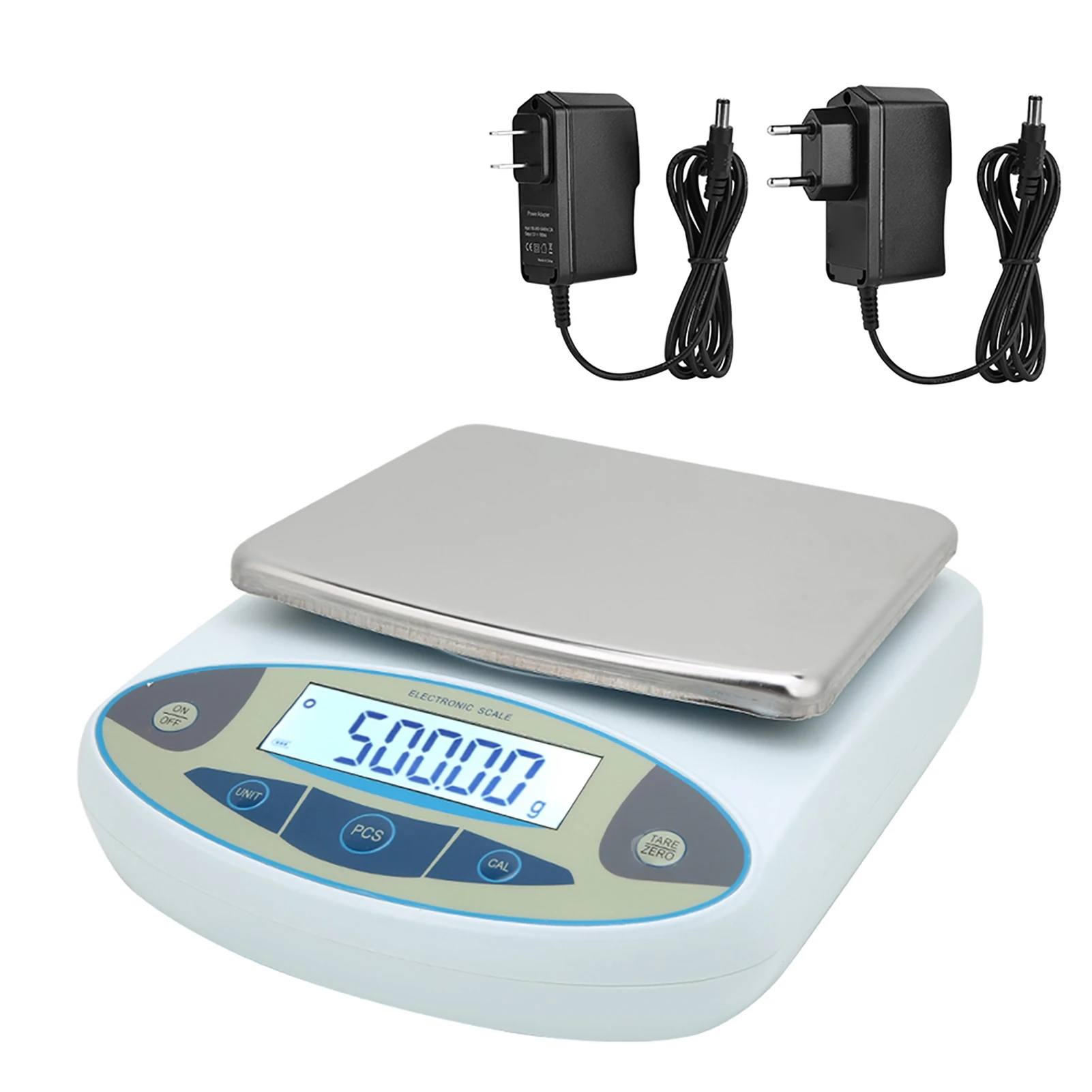 5000g 0.01g Digital Precision Scale  Weighing Electronic Balance Jewelry Scale 100‑240V Digital Precision Scale  Scale