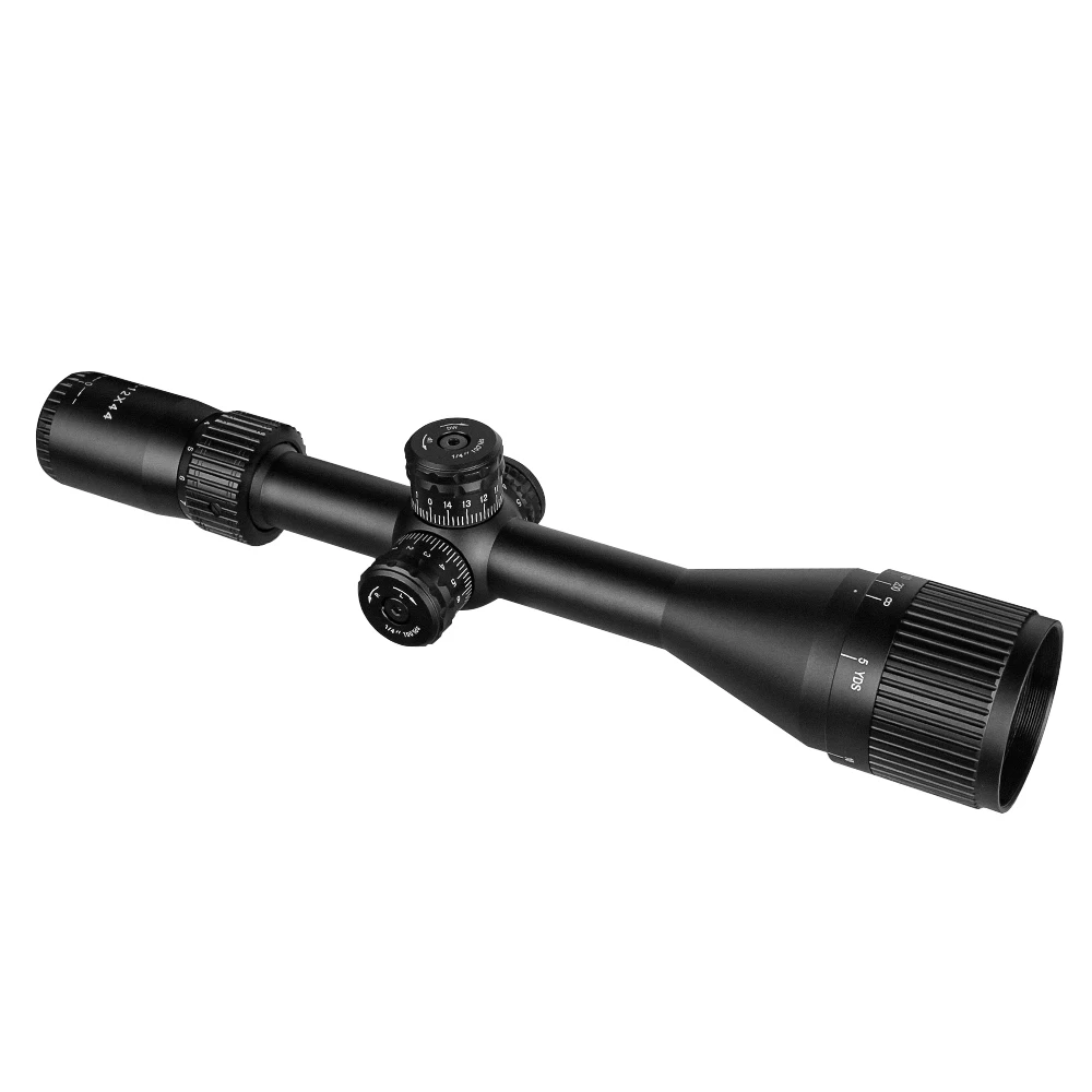 Imagem -03 - Spina Óptica Caça 412x44 Tático Riflescope Moa Sniper Mira Óptica Rifle Colimador para ar Macio Airrifle Pistola de ar