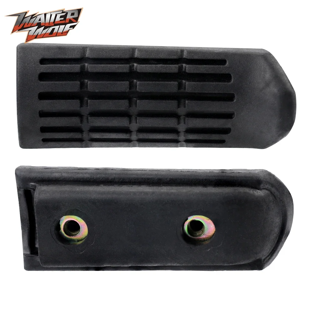 Front Foot Rest Peg Rubbers Footrest For HONDA HORNET CB600F CBF 600 CB1300 CBR 600 F4i/F2/F3 VFR Motorcycle Nonslip Pedal Cover