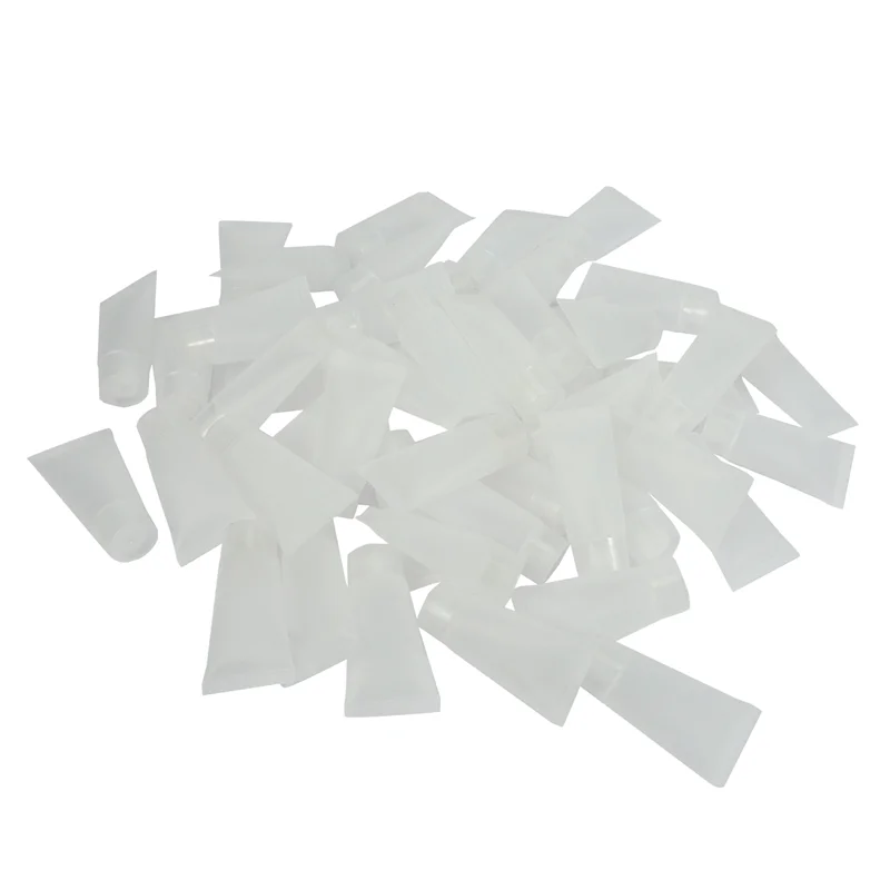 【HOT-SALE】500 stuks 15 ml hervulbare buis lege lotionfles zachte buis met dop reizen knijp make-up container hervulbare fles