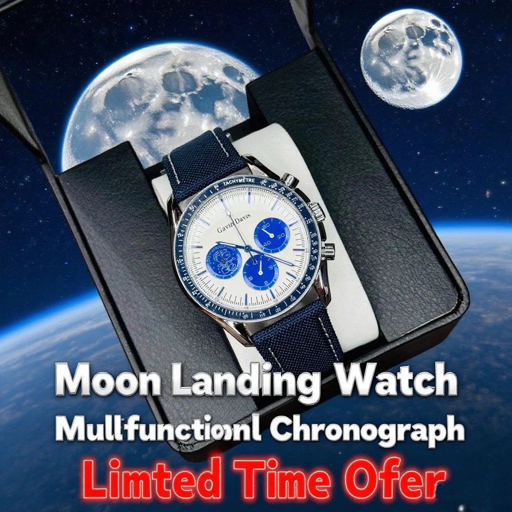 

Gavin Davis Limited Edition Многофункциональные кварцевые часы Спортивные мужские часы 30 м Водонепроницаемый ночник Дисплей Высококачественный