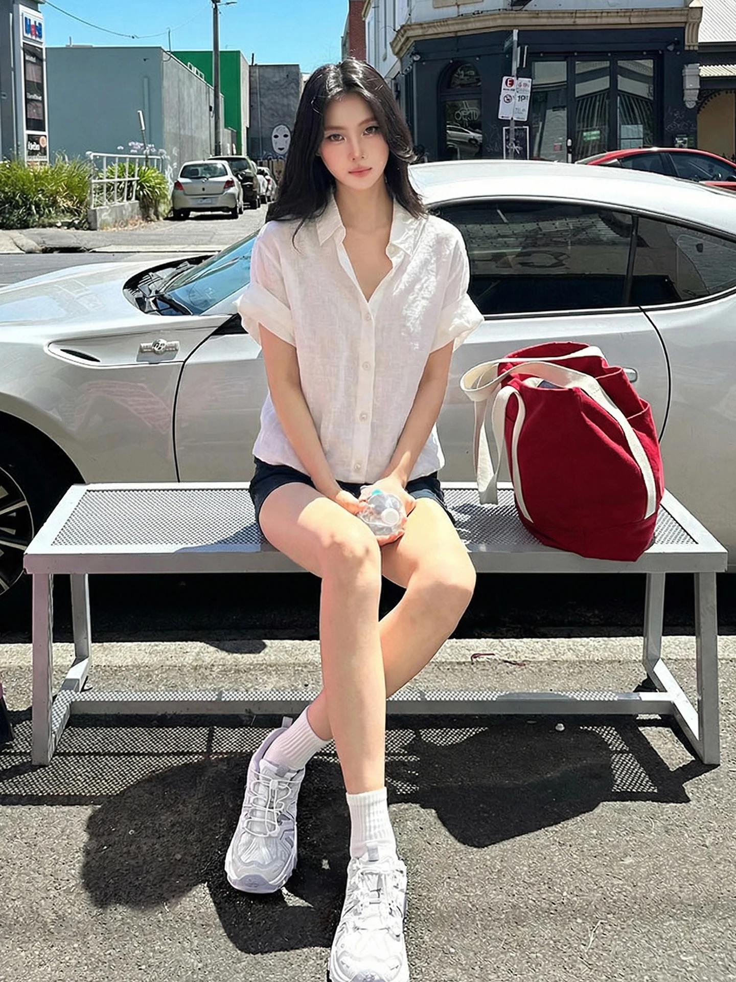 

White Linen ort Sve irt Women's Spring Summer Loose Roll Sve Slimming Sun Protection Couple's Top Casual Loose Fit