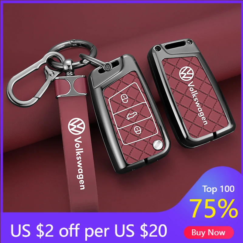 

VW GTI GOLF 2026 Горячий чехол для автомобильного ключа VW VOLKSWAGEN, чехол для VW Volkswagen Golf 7 MK7 Tiguan MK2 для сиденья Ateca Leon