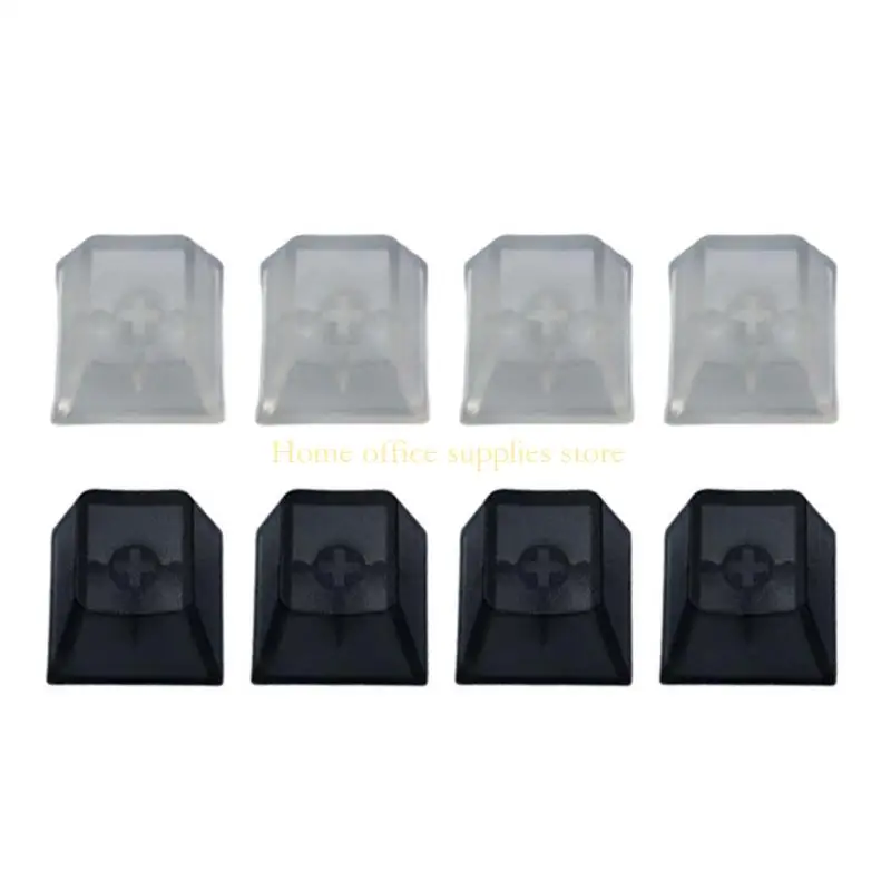 

K43B 4PCS Прозрачный профиль замены клавишных клавиш для аксессуаров MX Switch