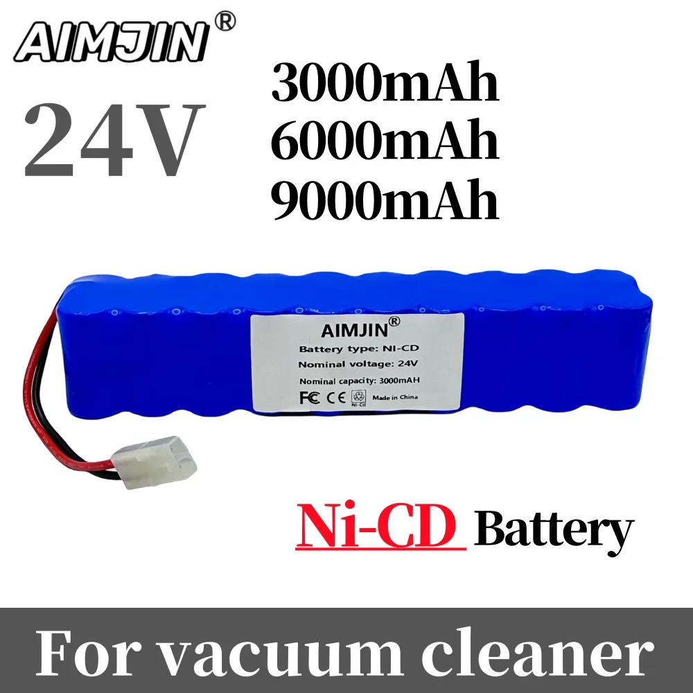 NEW 9000mAh for Rowenta 24V NiCD Battery Pack CD Vacuum Cleaner Besen Air Force Extreme RH8770 RH8771WS RH877501 RH8779 RH877901