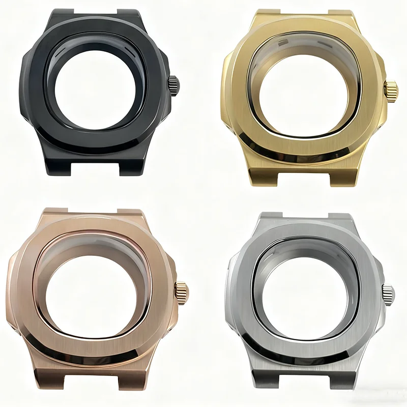 

Квадратный корпус часов 41 мм, аксессуары для Seiko NH35, механизм подходит для циферблата 30,5 мм, сапфировое стекло, стиль Philippe