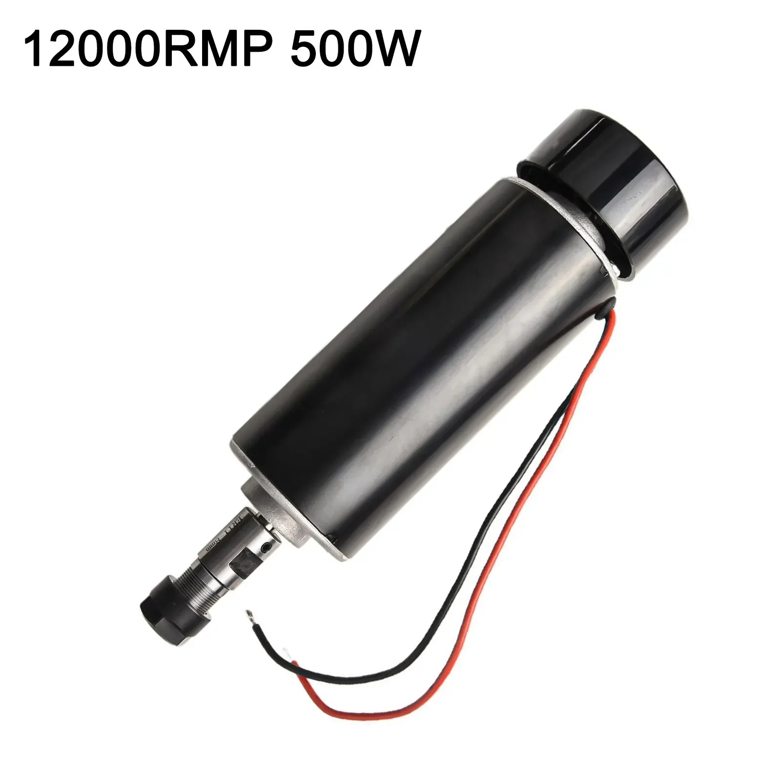 CNC DC Rotating Motor 500W Numerical Control Rotating Motor 52mm 48V DC 12000rmp 8mm Gravity Gauge For Solid Wood PCB Carving