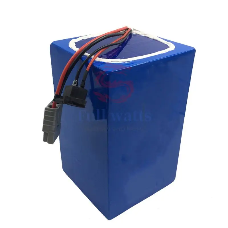 lithium 72V 60Ah lifepo4 battery pack BMS 24S 76.8V deep cycle 170*265*340mm for 5000W 3500W bike scooter Motorcycle