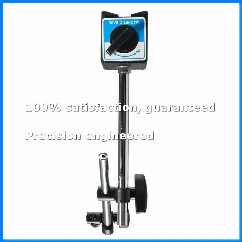 Magnetic Base Holder With Double Adjustable Pole For Dial Indicator Test Gauge Ymb-B-A23R