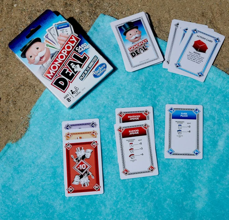 Hasbro Game Monopoly - 하스브로 모노폴리 딜 카드 게임 |
