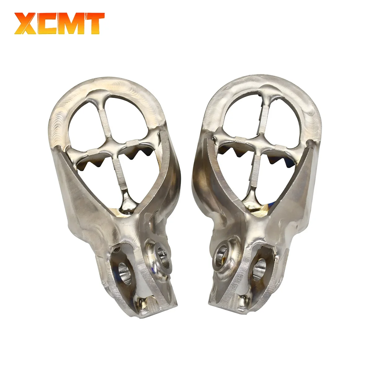 Motorcycle Titanium Alloy TC4 Foot Rest Pegs Footrest Footpeg For KTM EXC EXCF XC XCF SX SXF 125 250 300 350 450 500 2017-2023