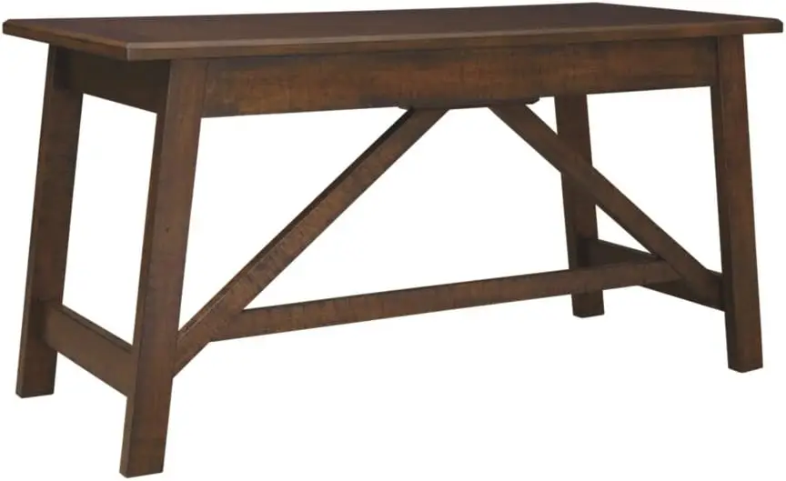 Afligido rústico Home Office Desk, Baldridge