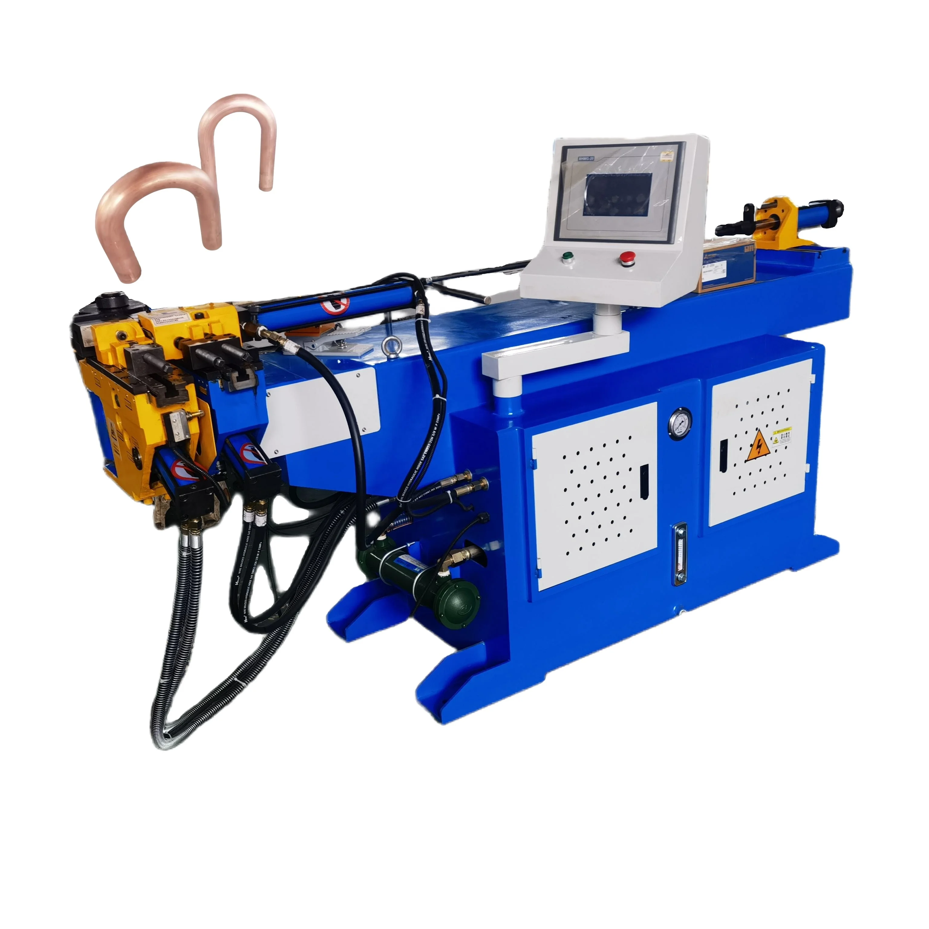 High Quality Factory Price Hydraulic Electric DW-38NC Semi-automatic Pipe Bender, Stainless Steel Pipe Bending Machine